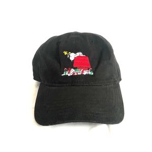Snoopy Christmas cap.